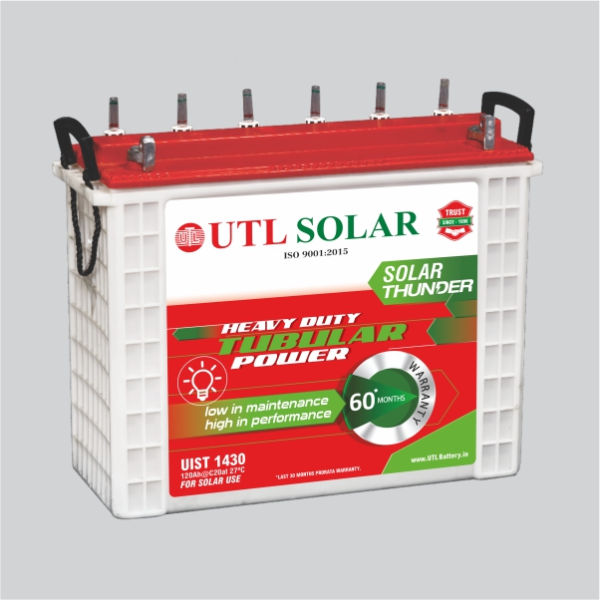 UTL Solar Tall Tubular Battery
